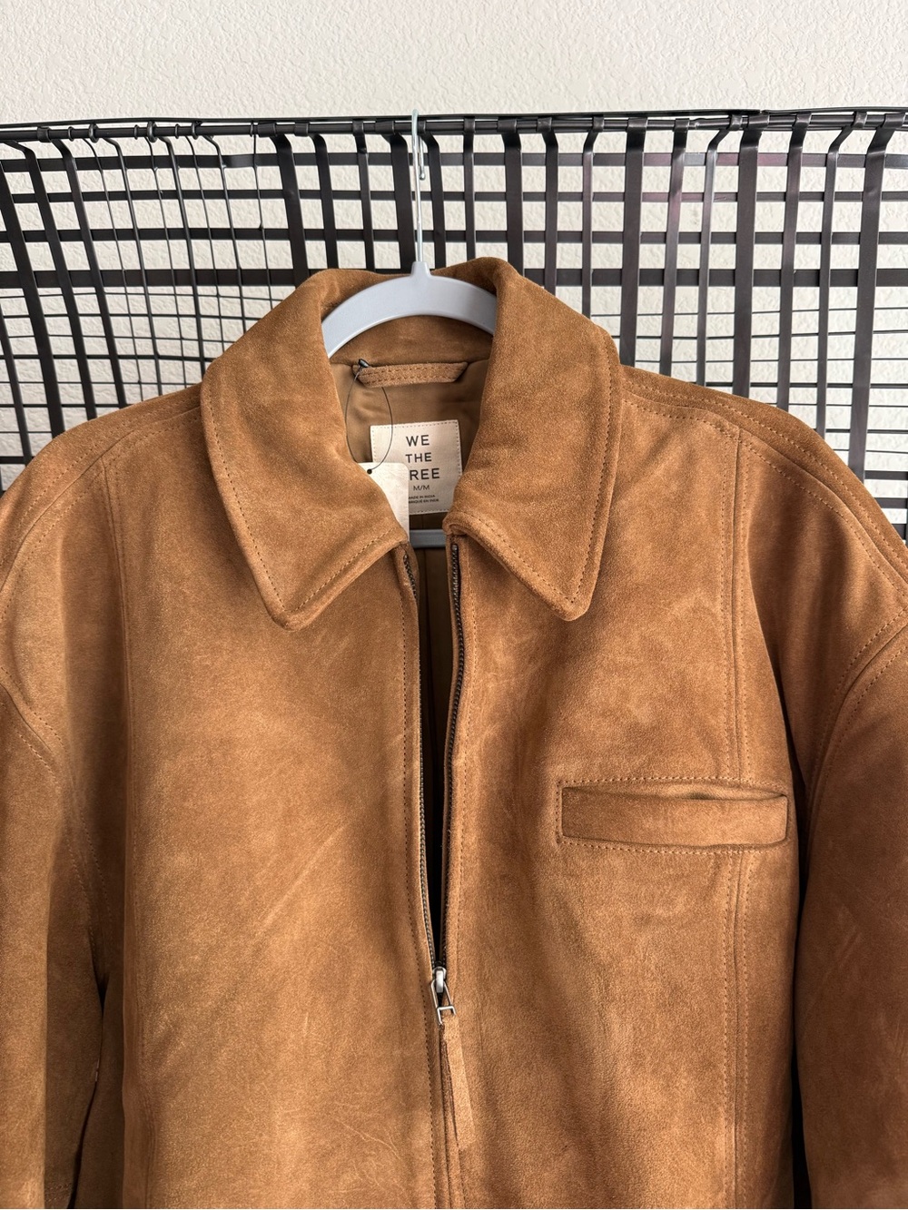 Free people We The Free Rosie Suede Jacket wheat barn brown - Picture 2 of 6